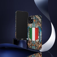 Thumbnail for Coque Rigide iPhone - Blason italien et vitrail - Italie