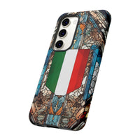 Thumbnail for Coque Rigide iPhone - Blason italien et vitrail - Italie