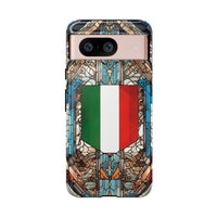 Thumbnail for Coque Rigide iPhone - Blason italien et vitrail - Italie