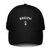 Casquette Breizh Bretagne - design brodé Hermine face