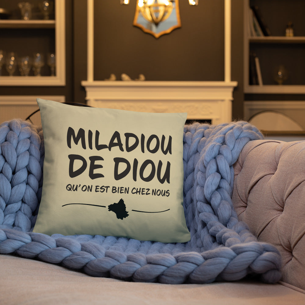 Aveyron - Miladiou de diou - Coussin décoratif