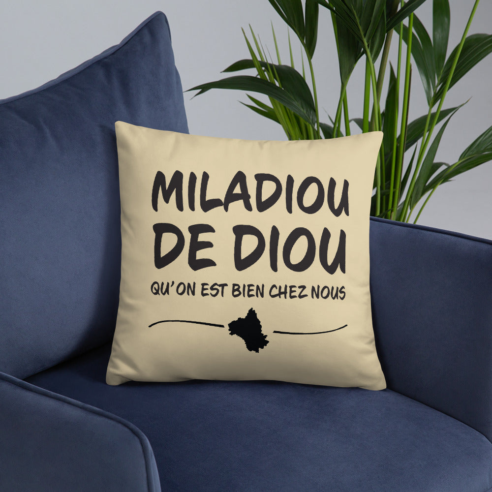 Aveyron - Miladiou de diou - Coussin décoratif