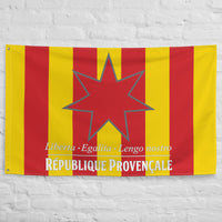 Thumbnail for Drapeau République Provençale Sang et Or et Santo Estello