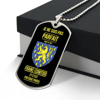 Thumbnail for Collier et médaille militaire PARFAIT® Franc-comtois cadeau pour Franc-Comtois - Bijouterie