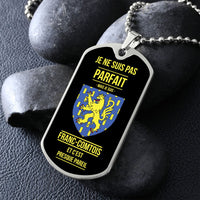 Thumbnail for Collier et médaille militaire PARFAIT® Franc-comtois cadeau pour Franc-Comtois - Bijouterie