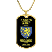 Thumbnail for Collier et médaille militaire PARFAIT® Franc-comtois cadeau pour Franc-Comtois - Bijouterie