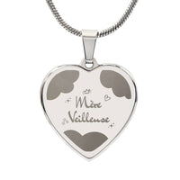 Thumbnail for Collier cadeau fête des mères anniversaire pour une maman : Mère veilleuse