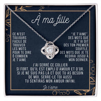 Thumbnail for Collier PIERRE ÉTERNELLE + Carte - Cadeau pour votre fille - Bijouterie