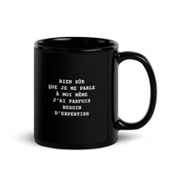 Thumbnail for Mug humour blanc - Je me parle à moi-même