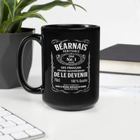 Thumbnail for Mug Béarnais noir dos - Cadeau humoristique pour un Béarnais