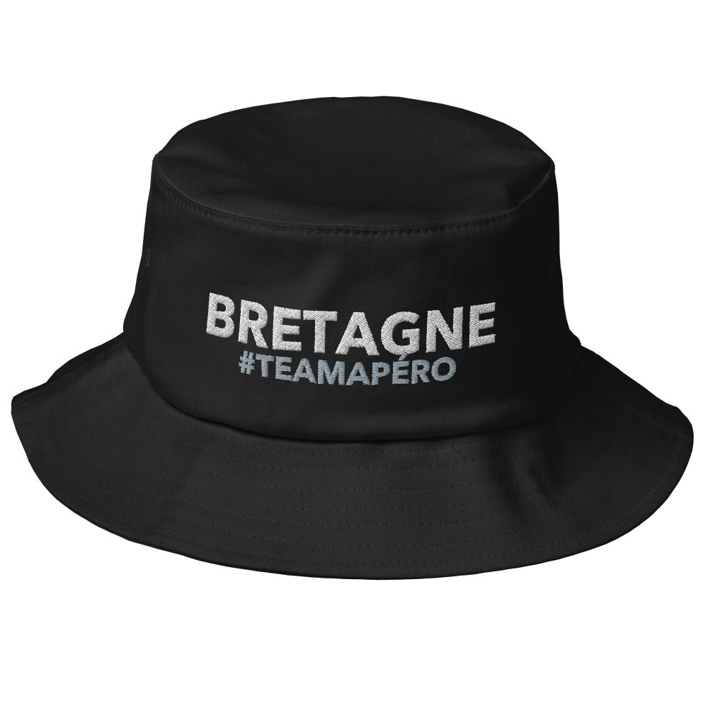 Bob Bretagne #TeamApéro - Bob noir brodé
