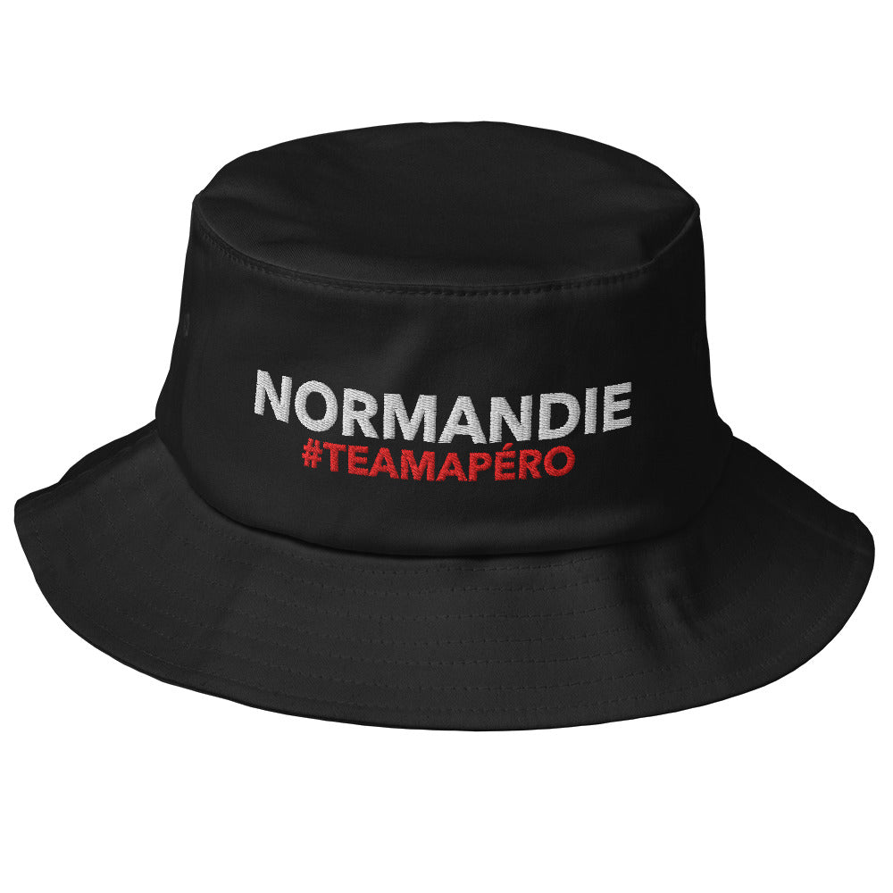Bob Normandie #TeamApéro - Bob noir brodé