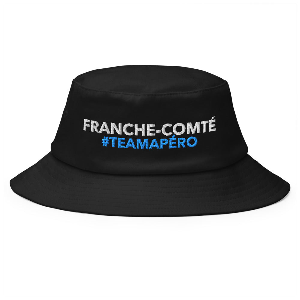 Bob Franche-comté #TeamApéro - Bob noir brodé