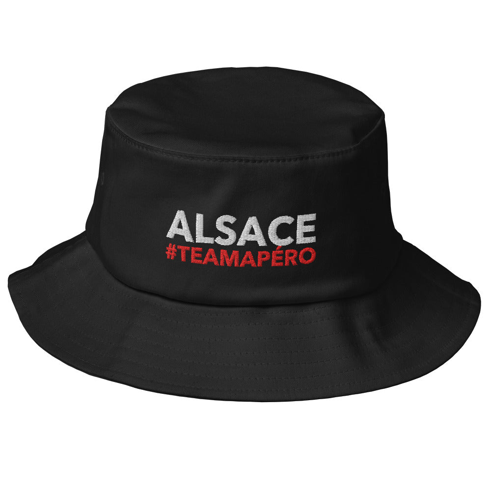 Bob Alsace #TeamApéro - Bob noir brodé