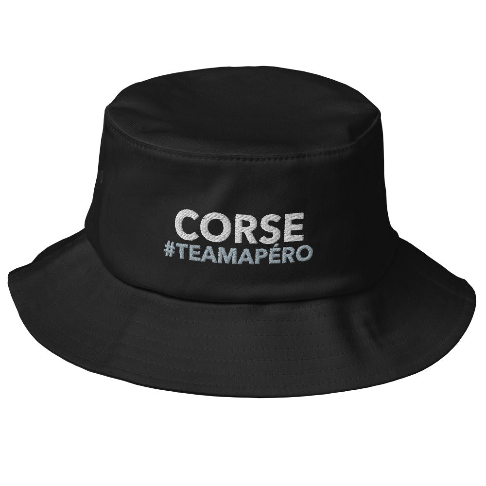 Bob Corse #TeamApéro - Bob noir brodé