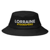 Bob Lorraine #TeamApéro - Bob noir brodé