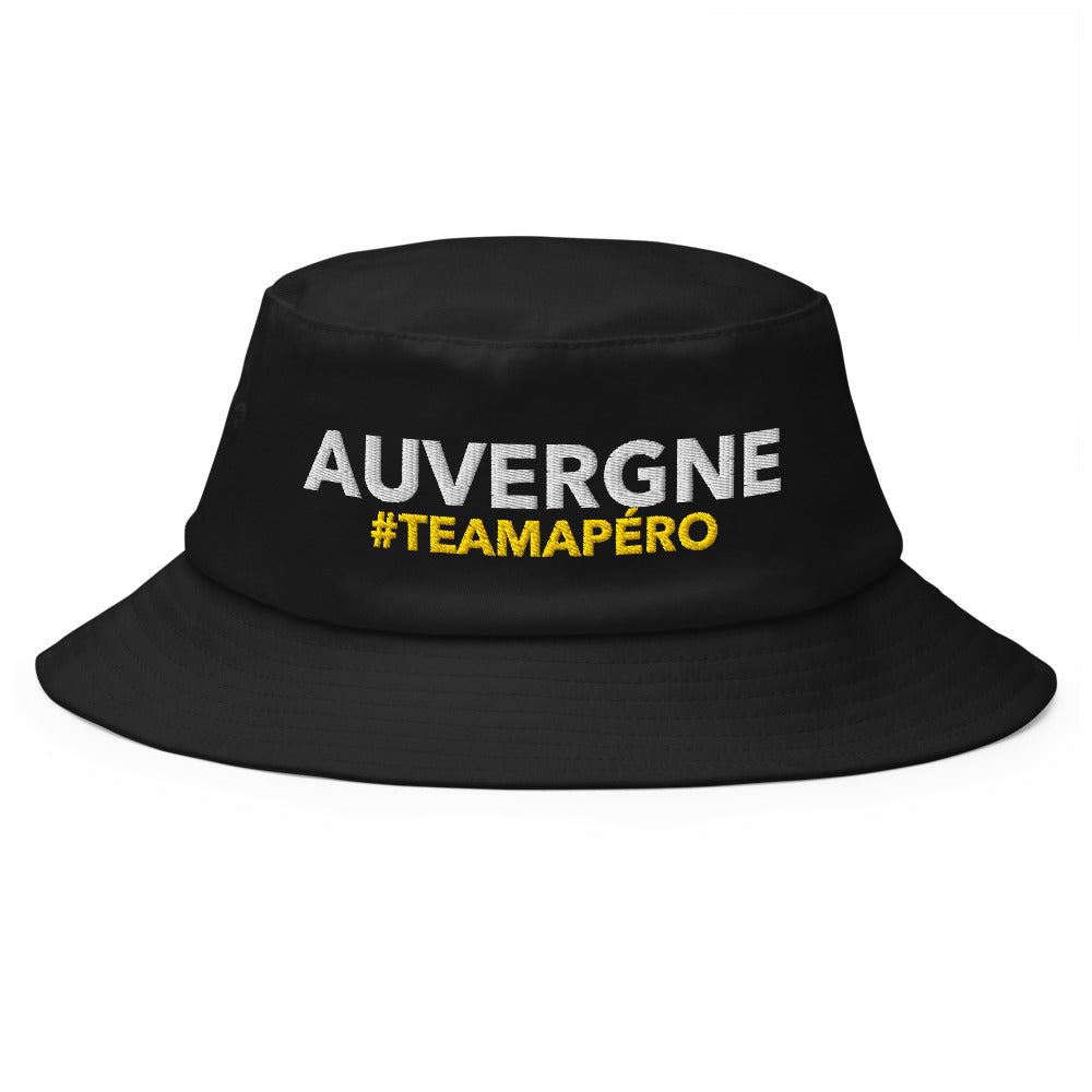 Bob Auvergne #TeamApéro - Bob noir brodé