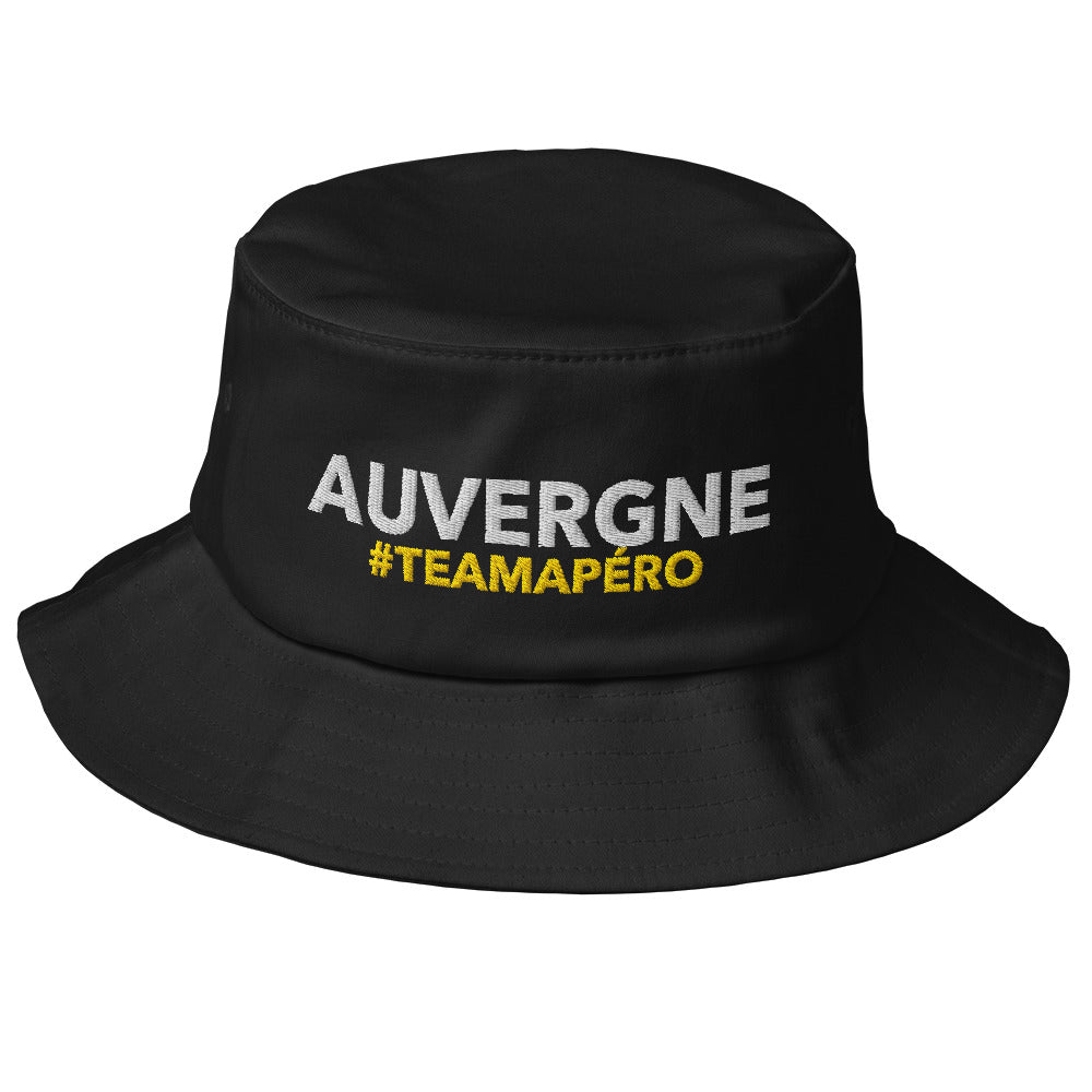 Bob Auvergne #TeamApéro - Bob noir brodé