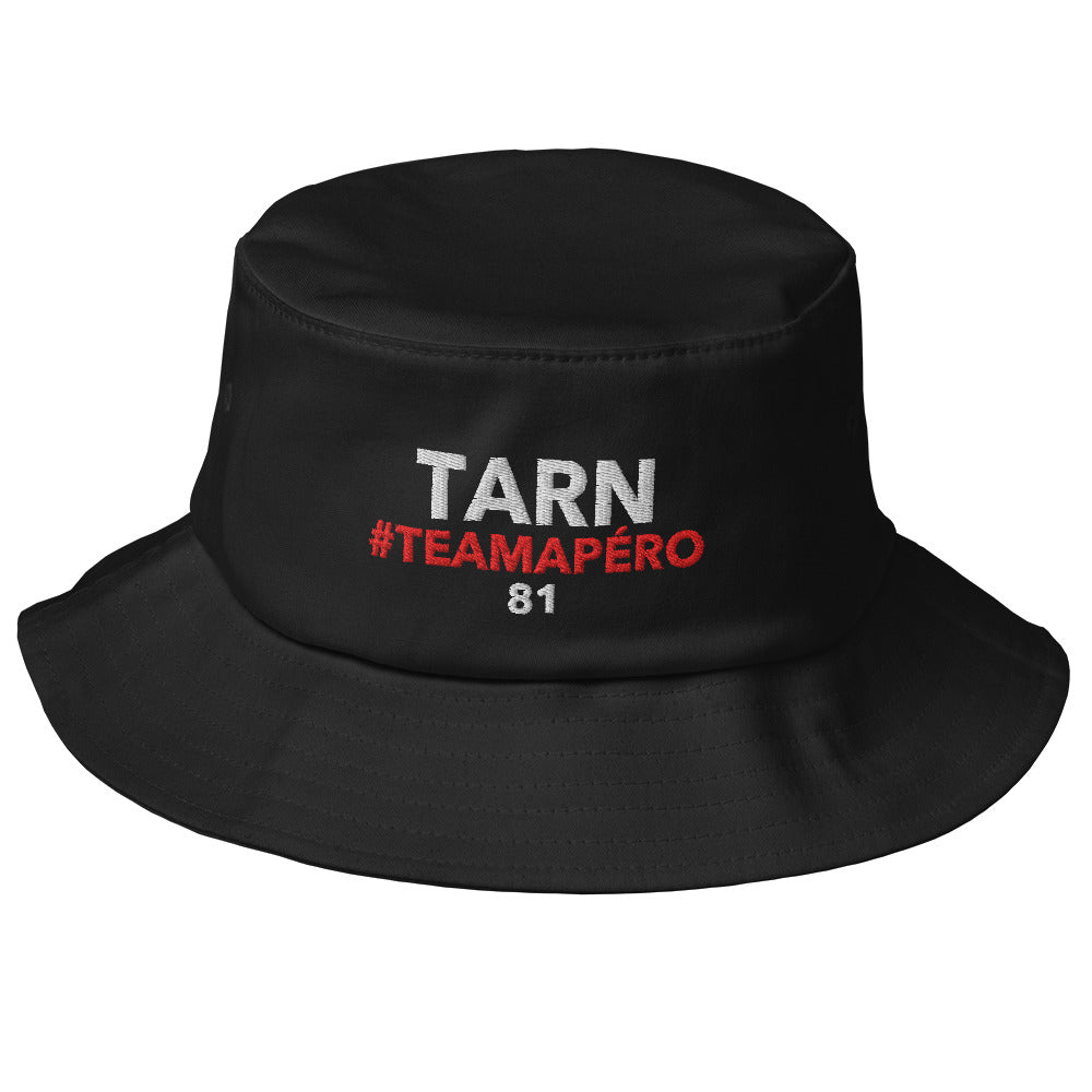 Bob Tarn #TeamApéro - Bob noir brodé