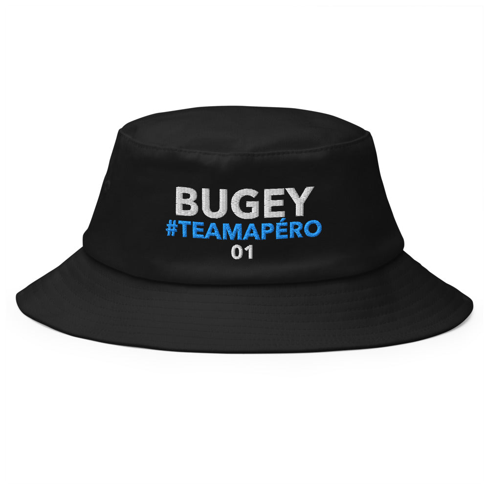 Bob Bugey #TeamApéro - Bob noir brodé