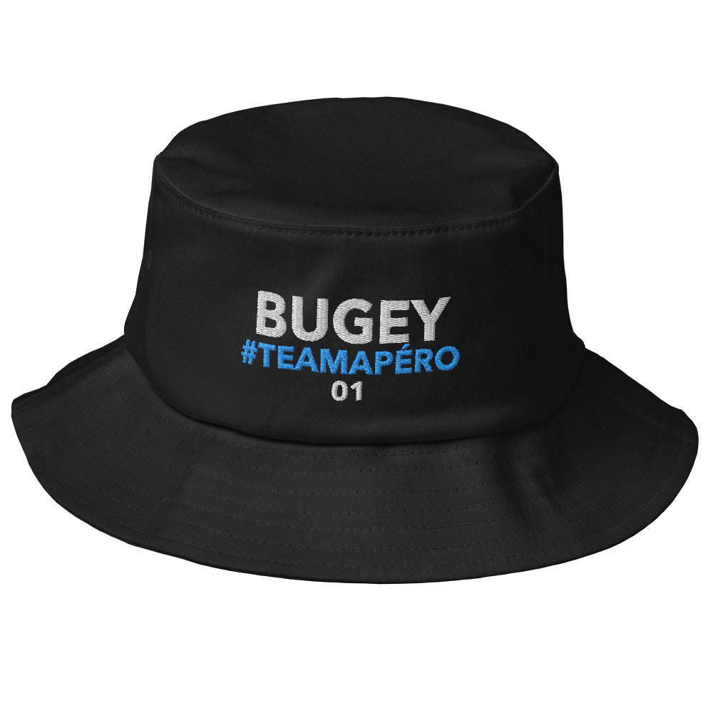 Bob Bugey #TeamApéro - Bob noir brodé