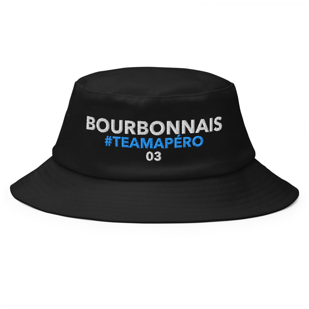 Bob Bourbonnais #TeamApéro - Bob noir brodé