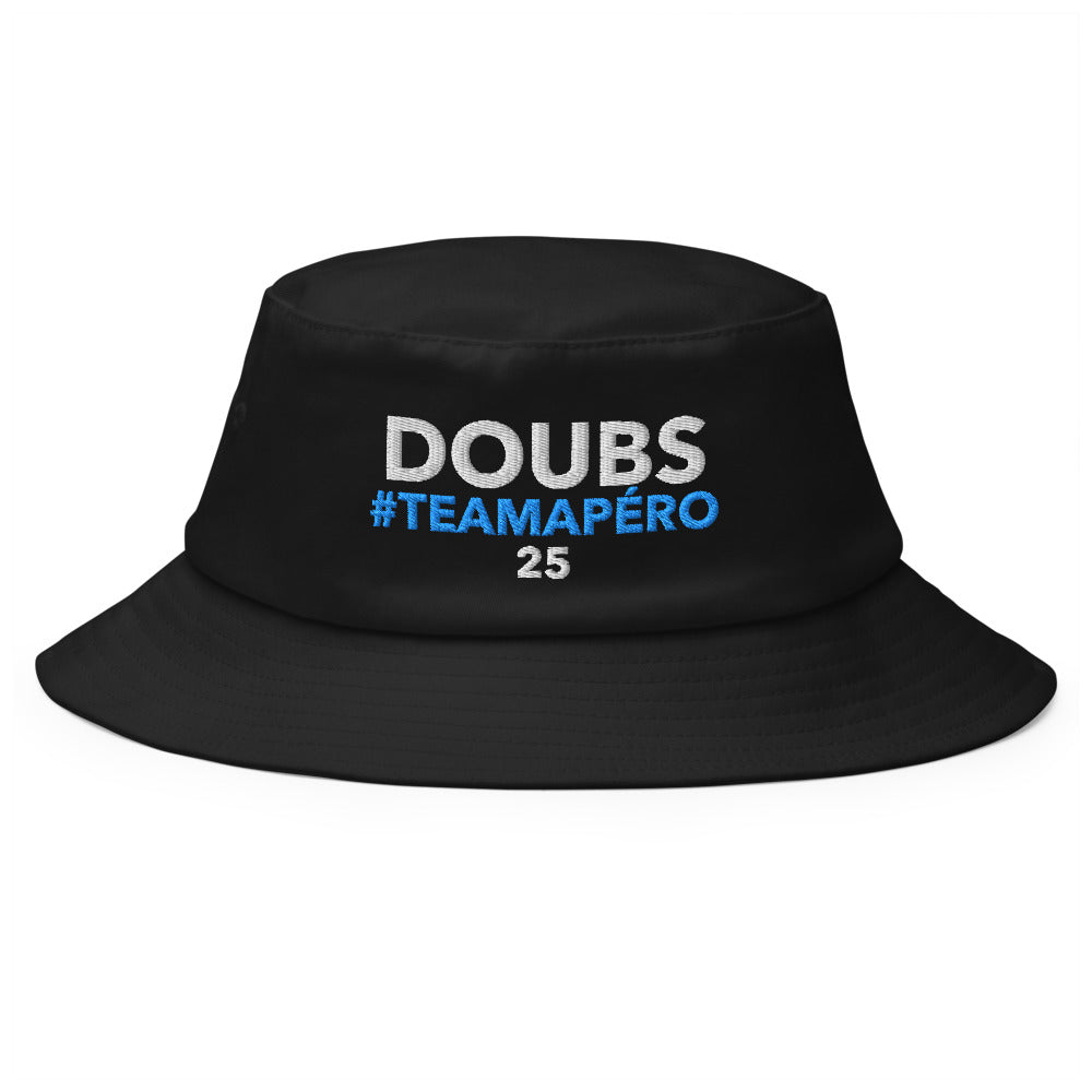 Bob Doubs #TeamApéro - Bob noir brodé