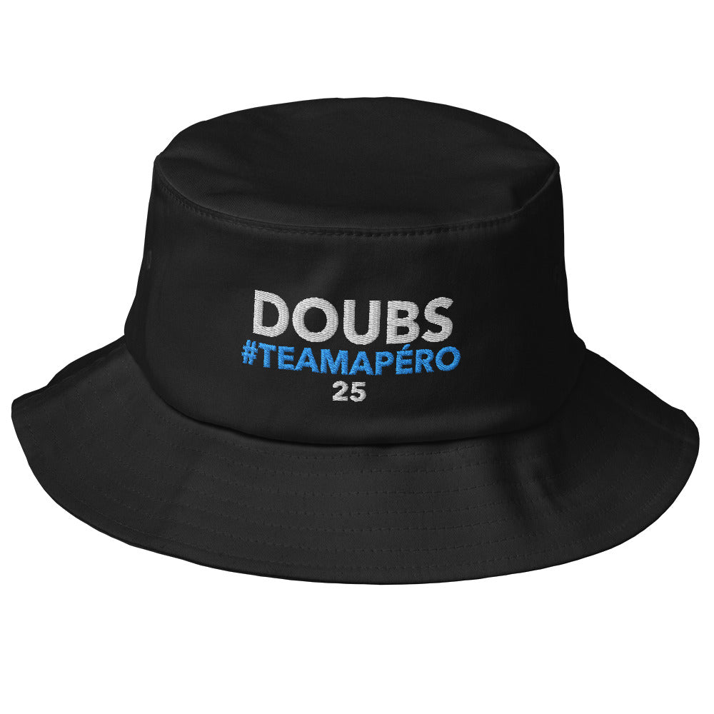 Bob Doubs #TeamApéro - Bob noir brodé