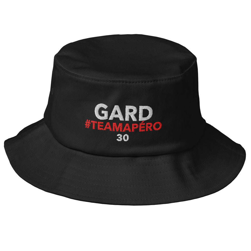 Bob Gard #TeamApéro - Bob noir brodé