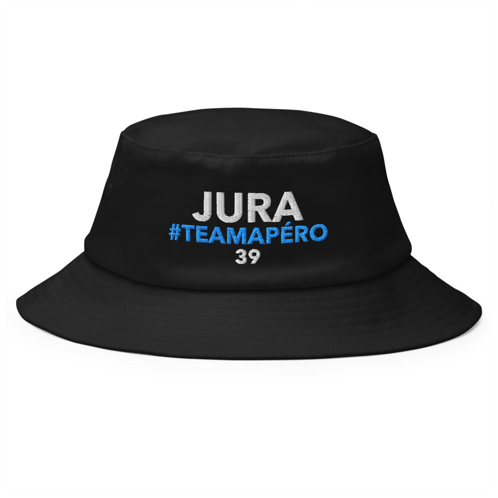 Bob Jura #TeamApéro - Bob noir brodé