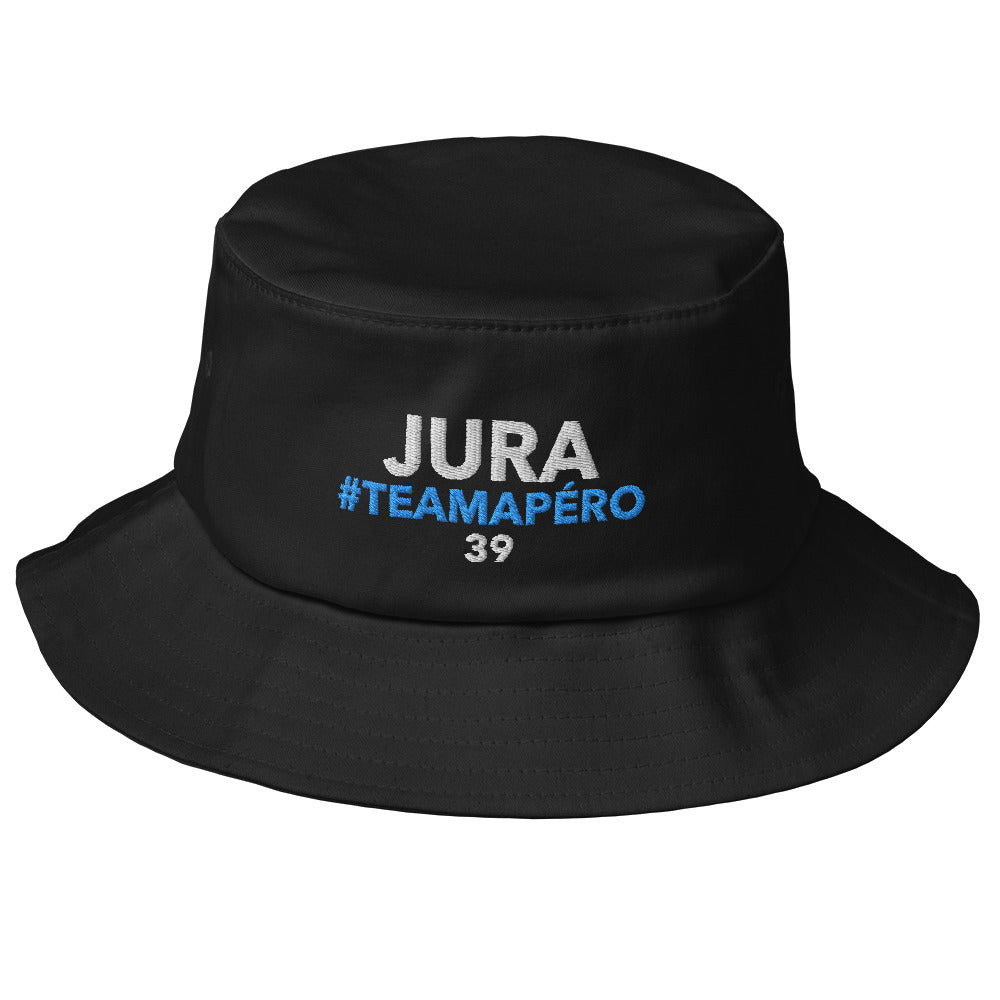 Bob Jura #TeamApéro - Bob noir brodé