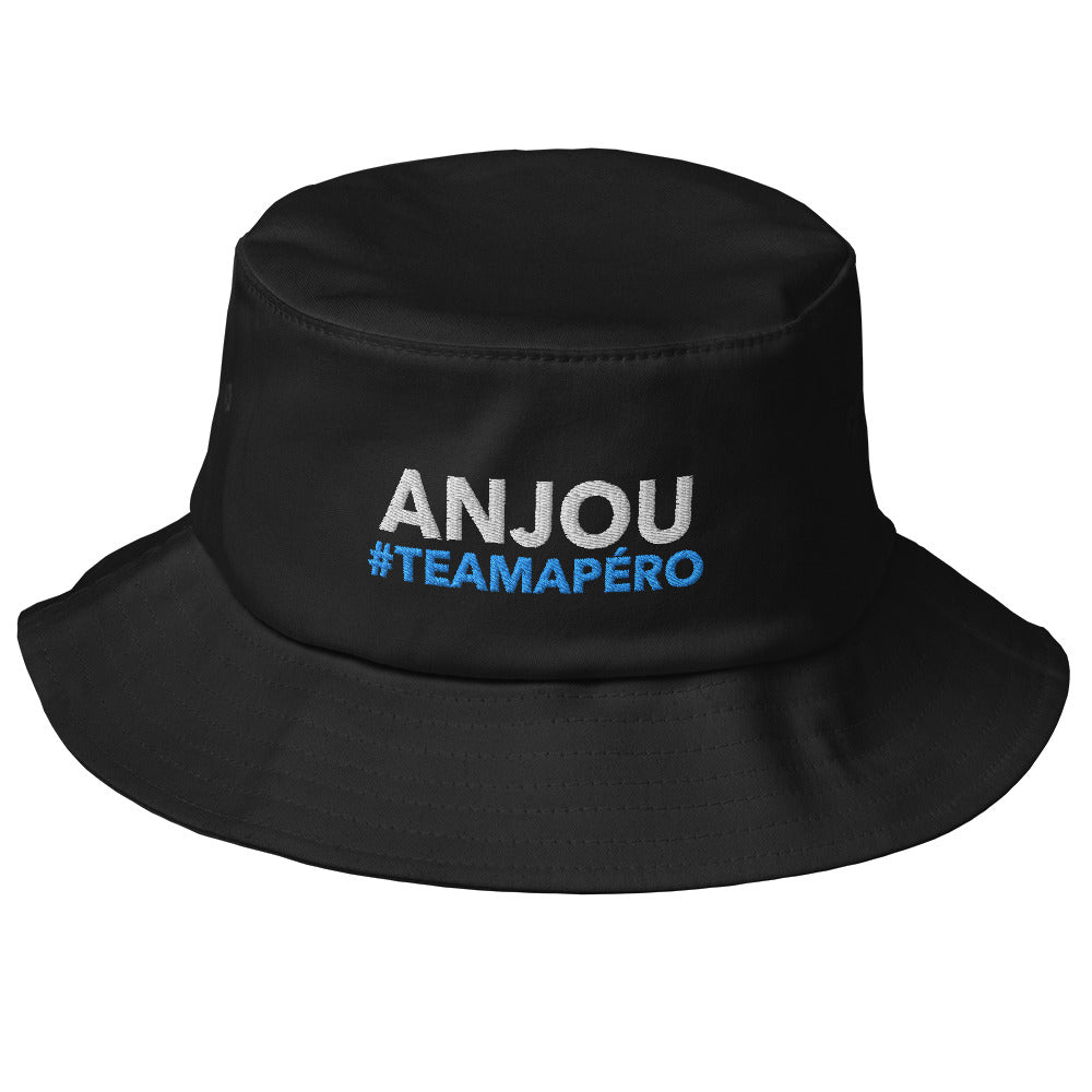 Bob Anjou #TeamApéro - Bob noir brodé