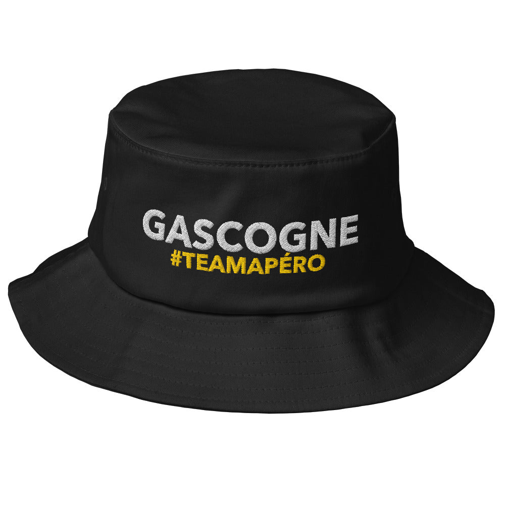 Bob Gascogne #TeamApéro - Bob noir brodé