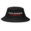 Bob Pays basque #TeamApéro - Bob noir brodé