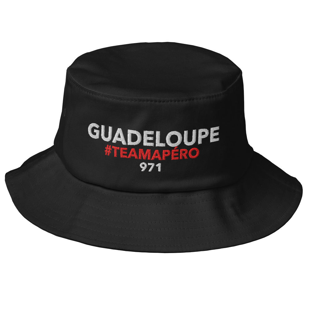 Bob Guadeloupe #TeamApéro - Bob noir brodé