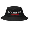 Bob Polynésie #TeamApéro - Bob noir brodé