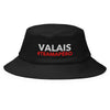 Bob Valais #TeamApéro - Bob noir brodé