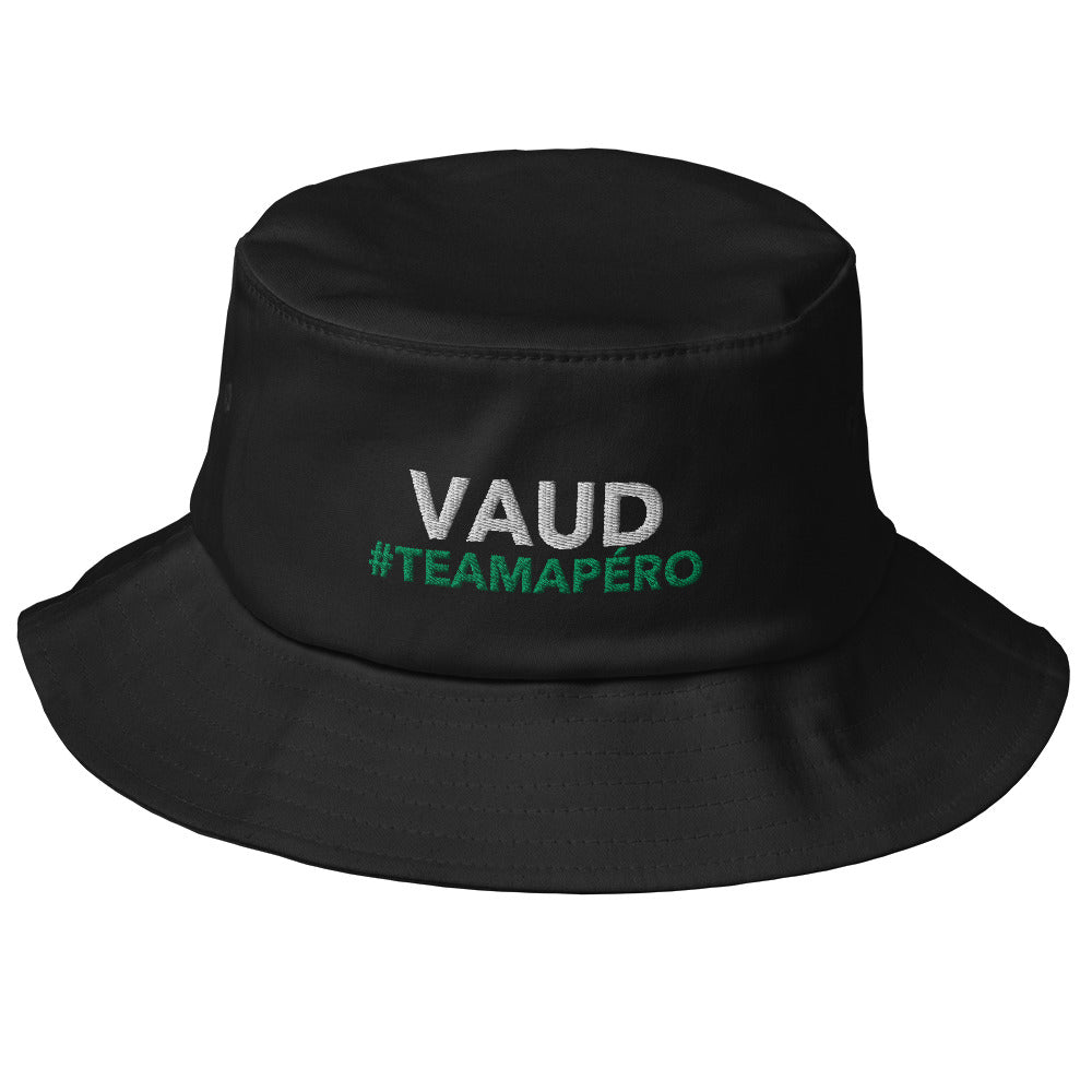 Bob Vaud #TeamApéro - Bob noir brodé