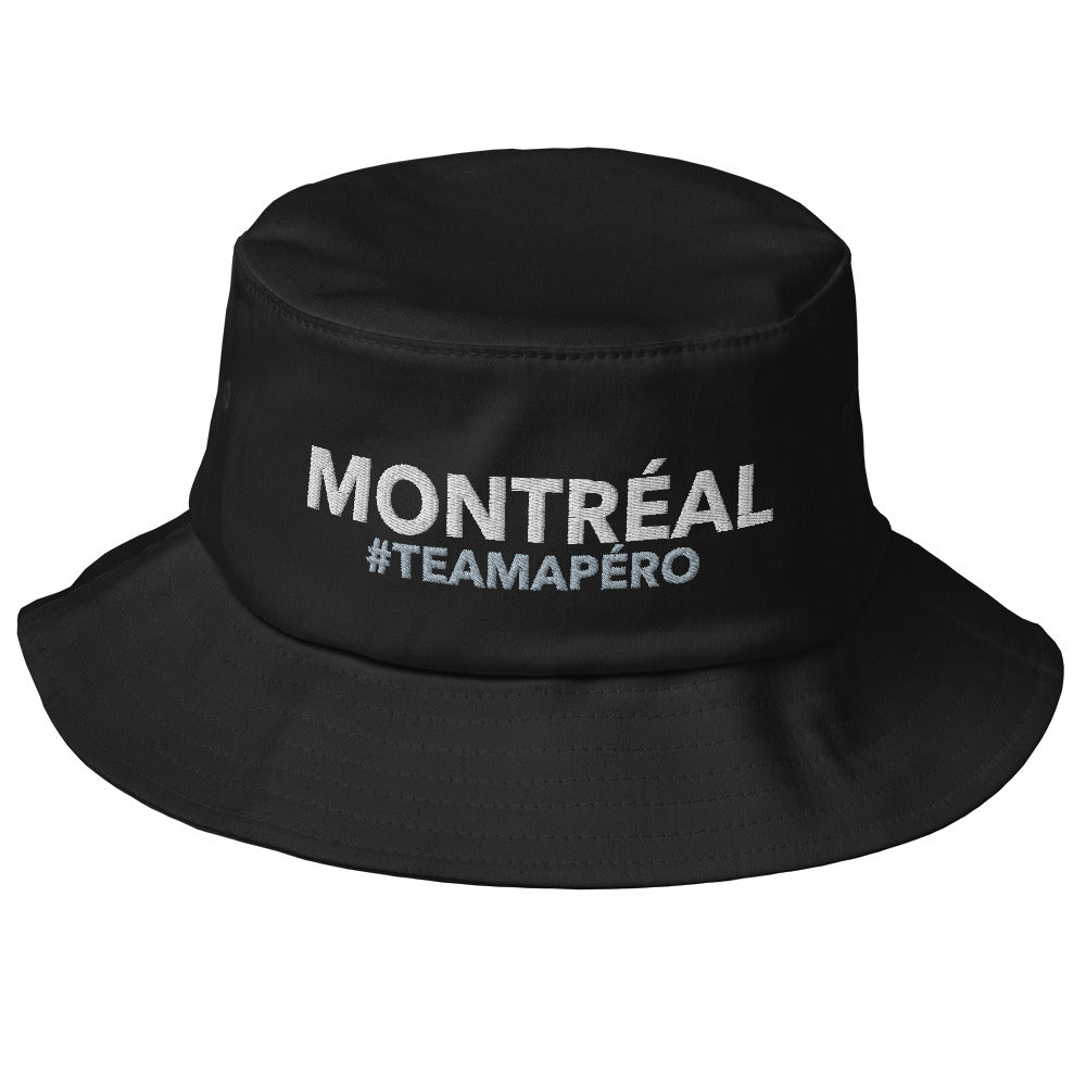Bob Montréal #TeamApéro - Bob noir brodé