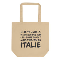 Thumbnail for Tote Bag Italie - Tire-toi en Italie face