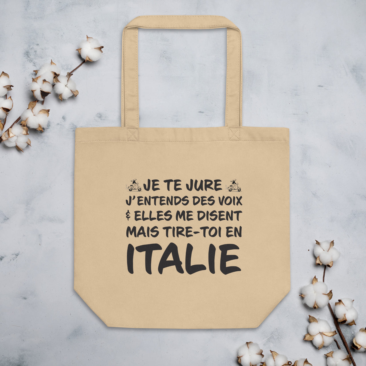 Tote Bag Italie - Tire-toi en Italie dos