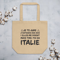 Thumbnail for Tote Bag Italie - Tire-toi en Italie dos