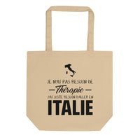 Thumbnail for Tote Bag Italie - Je n'ai pas besoin de thérapie