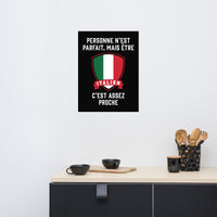 Thumbnail for Poster Italie - Personne n'est parfait - impression de qualité