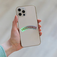 Thumbnail for Autocollant holographique Provence - motif 3D captivant