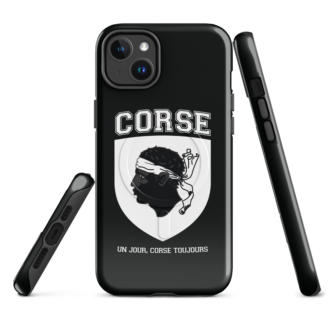 Coque iPhone Corse matte - Fierté et protection