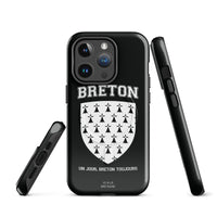 Thumbnail for Coque iPhone Bretagne matte - protection double couche
