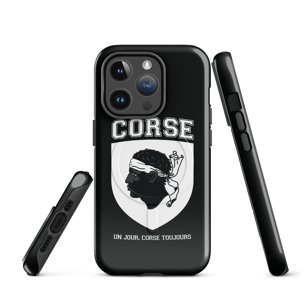 Coque iPhone Corse matte - Design robuste et élégant