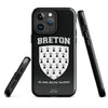 Coque iPhone Bretagne glossy - Breton un jour, Breton toujours