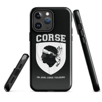 Thumbnail for Coque iPhone Corse glossy - Un jour, Corse toujours